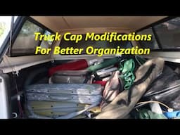 My Truck Cap Modifications