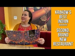 Krakow's Best Indian Restaurant team open a new restaurant next to Wawel Castle! Opening night!