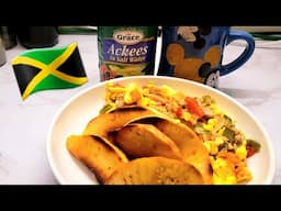 Ackee And Saltfish with Breadfruit