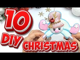 10 Affordable & Stunning DIY Christmas Decorations for Home 2024🎅Easy Christmas Craft Ideas