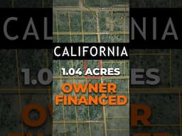 Land for Sale: 1.04 Acres in CA