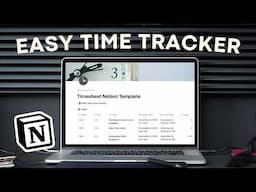 Time Tracking in Notion! | Step-by-step EASY tutorial