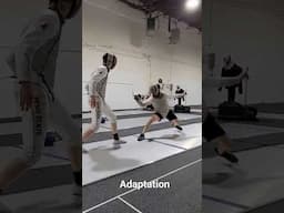 Adaptation in Fencing #tutorial #fencing #foilfencing