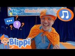 Blippi's Curiosity Shake Song | Blippi Dove Self Esteem Project | Kids Cartoons | Party Playtime!