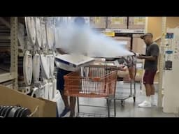 CRAZY LEAF BLOWER PRANK!!!🤣 Funniest Walmart/Home Depot Pranks of 2022 (Myhouseisdirty Compilation)