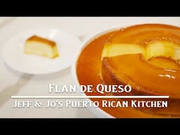 Flan de Queso (estilo puertorriqueño)