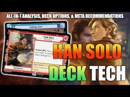 Han Solo, Worth the Risk Deck Tech 🔥Red/Blue Deck 🔥Star Wars Unlimited