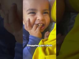 Papa jaldi chalo shopping par #trendingviralgirl #cutebaby #cutebabyaavyadiw #aavyasrvvlog