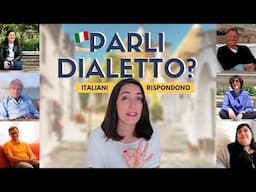 PARLI DIALETTO? [Italian Interview Series - ep. 11] | Native Italian with Subtitles