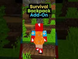 Survival Backpacks 🎒 Add-On - Minecraft Bedrock