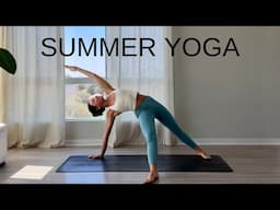 Summer Glow 30 Min Yoga - Playful Full Body Stretch & Strengthen