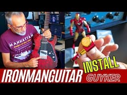 UPGRADE Your Guitar with IRON MAN Locking Tuners - Guyker Review and Install