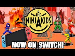 The Ninja Kids Arcade Switch Gameplay