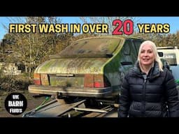 Barn Find 1985 Saab 900i | First Wash In 20 YEARS!