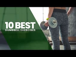 10 Best DUMBBELL EXERCISES For Women (Full Body Workout)