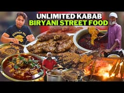 unlimited kabab biryani street food itala road five 5 best street food कलेजी कबाबअलाहाबाद पराठा कबाब