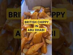 British Chippy in Abu Dhabi #chippy #british #shorts #food