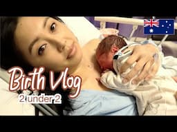 BIRTH VLOG - Second miracle baby | IVF pregnancy | 2 under 2