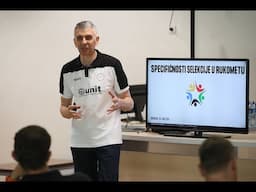 "Selection in handball - truths and misconceptions" by Dragan Djukic (SRB)