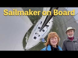 SAILMAKER on Board! - Trimming SAILS Enksail Orion 49 ALUMINUM Sailboat | Ep 254