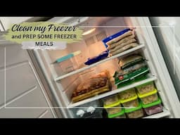 Clean my Freezer and prep some Meals with me! - Mum of 16 KiDS!