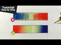 how to BLEND Colored Pencils Like a Pro!