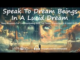 Sleep Hypnosis For Communicating With The Dream Characters In A Lucid Dream (Desert Oasis Metaphor)