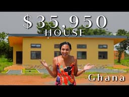 WHAT $35,950 GETS YOU IN GHANA | African American builds Off-Grid Homes on 200 Acres + Organic Farm