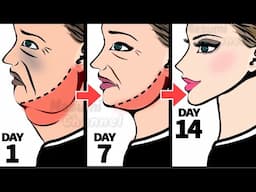 Best Double Chin Removal Exercise For Slim Jawline, V Face🔥