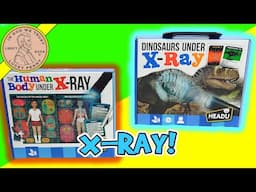 HEADU Dinosaur & Human Body Under X-Ray Puzzle Learning Play Sets