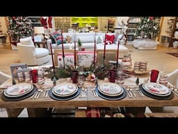 Pottery Barn's Christmas Collection 2024 Country Rustic | Rustic Glam Twist