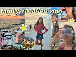 FAMILY VACATION VLOG 🌼🥥 (travel with us to florida!)