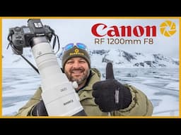 The Canon RF 1200mm f8 - Tested in Svalbard!