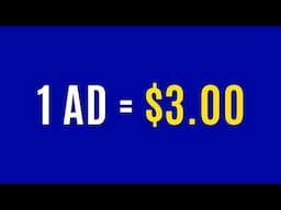 Earn $3 PER AD Watched