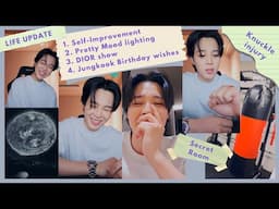 [ENG/INDO/JAP] JIMIN Full Live: Bragging about Galaxy Mood Lighting, Life Update, Mini Home Tour