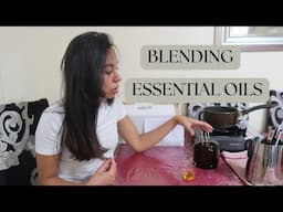 How to BLEND ESSENTIAL OILS & MAKE YOUR OWN AROMATHERAPY CANDLE AT HOME