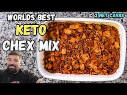 This Keto Chex Mix Recipe is actually BETTER than normal Chex Mix! low carb MUST TRY