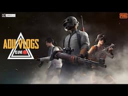 🔴PUBG MOBILE LIVE | ADII VLOGS | RANK PUSHING | NIGHT STREAM