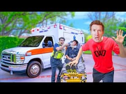 Criminal Rushed to the EMERGENCY ROOM | Spy Ninjas, Chad Wild Clay, Vy Qwaint