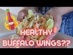 buffalo chicken lettuce wraps | summer bbq recipe !