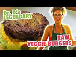 How to Make Raw Vegan Veggie Burgers! With Shari Leiterman