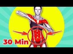 ➜ 30-Minute STANDING Workout to ➜ BANISH MUFFIN TOPS for Over 50s!