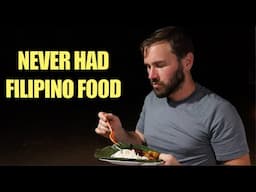 Tasting FILIPINO food for the first time | Mango & Shrimp Paste