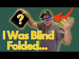 I Built a Project... That I Couldn’t SEE! (Blind Folded Woodworking)