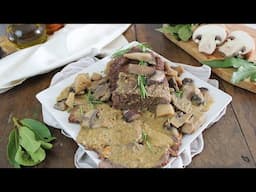 ARROSTO AI FUNGHI, il secondo piatto facile per un pranzo importante- La cucina di Rita