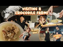 5 Crazy Activities We Did At A Crocodile Farm?! | Adventure Of The Day Ep 22