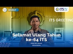 64 Tahun ITS: Melangkah Bersama dan Menginspirasi Bangsa