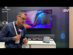 Ignite 2024: Crestron Shows Off Microsoft-Teams-Certified Videobar 70 for Medium and Large Rooms