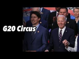 G20 circus. Biden unpopular and isolated