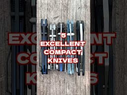 5 Excellent Compact Knives #edc #shorts #everydaycarry #knife #blade